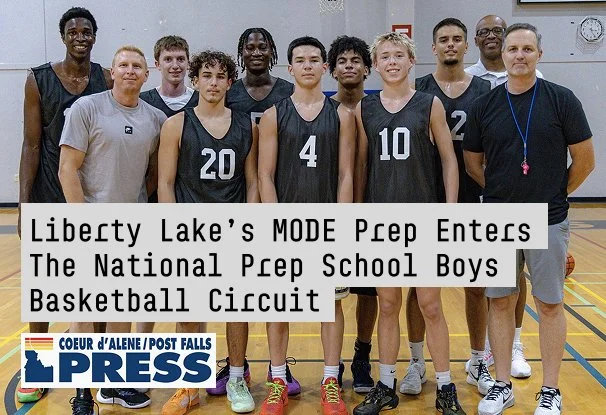 THE FRONT ROW with MARK NELKE: Ready for the Grind — Spiced with a North Idaho flavor, Liberty Lake’s MODE Prep enters the national prep school boys basketball circui