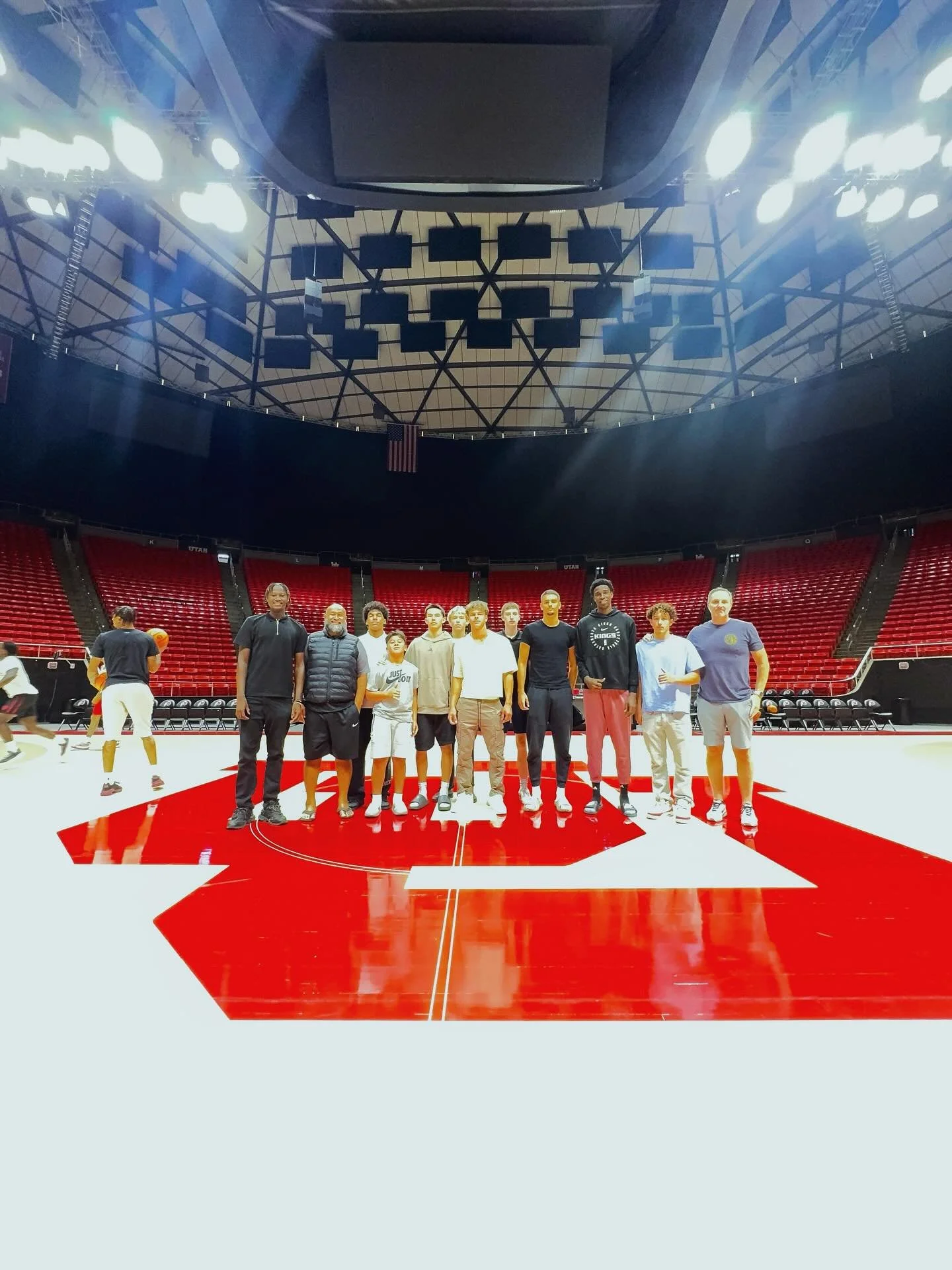 Thank you University of Utah coaching staff for the tour!