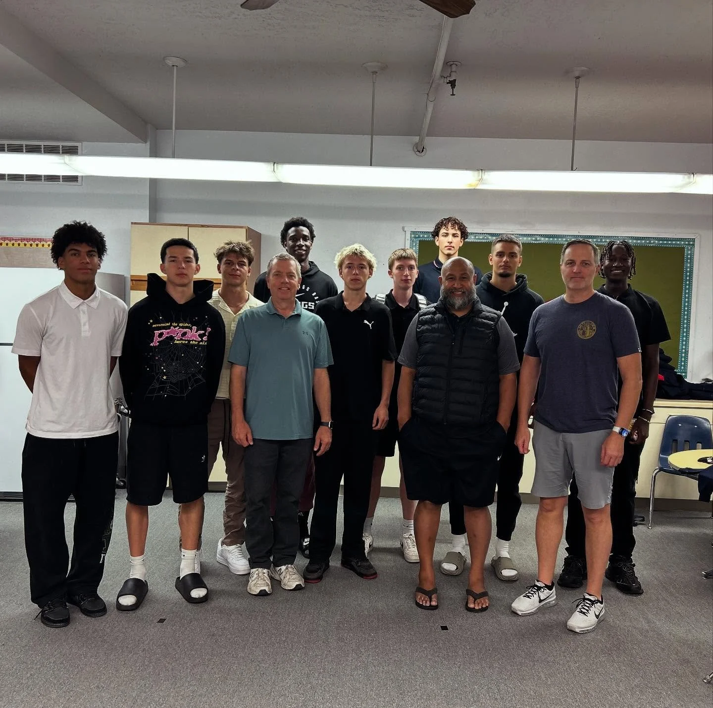 Thanks Mike Lambson &amp; the Mt. Vernon Academy staff for all your guidance this week with our players 😀🙏