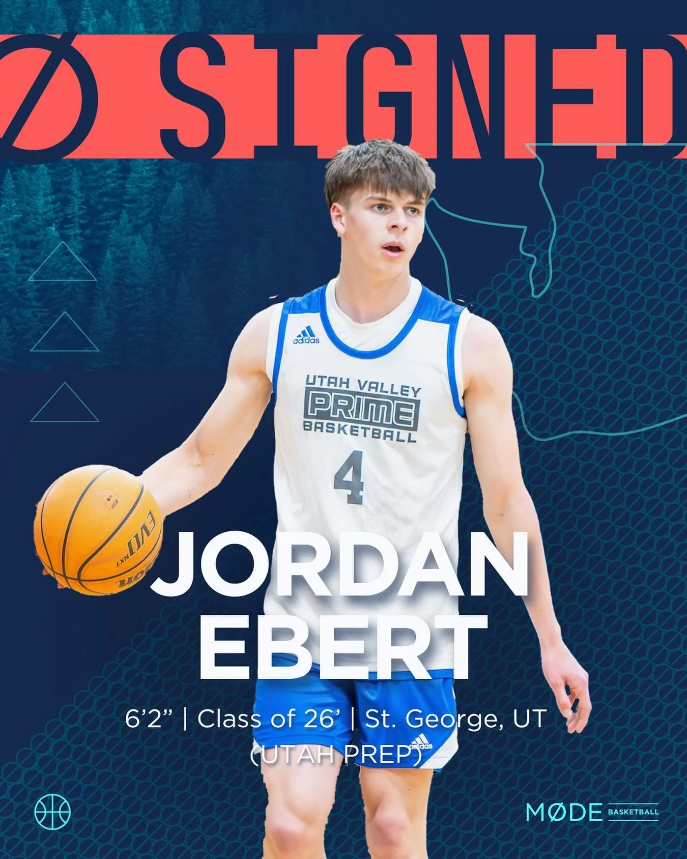 Welcome to M&Oslash;DE Prep Jordan Ebert!!! Jordan comes to us from Utah Prep.  He brings multi-level scoring punch, ball handling and great energy.  Jordan will have a huge impact on our team and culture. 

Welcome Jordan!!!