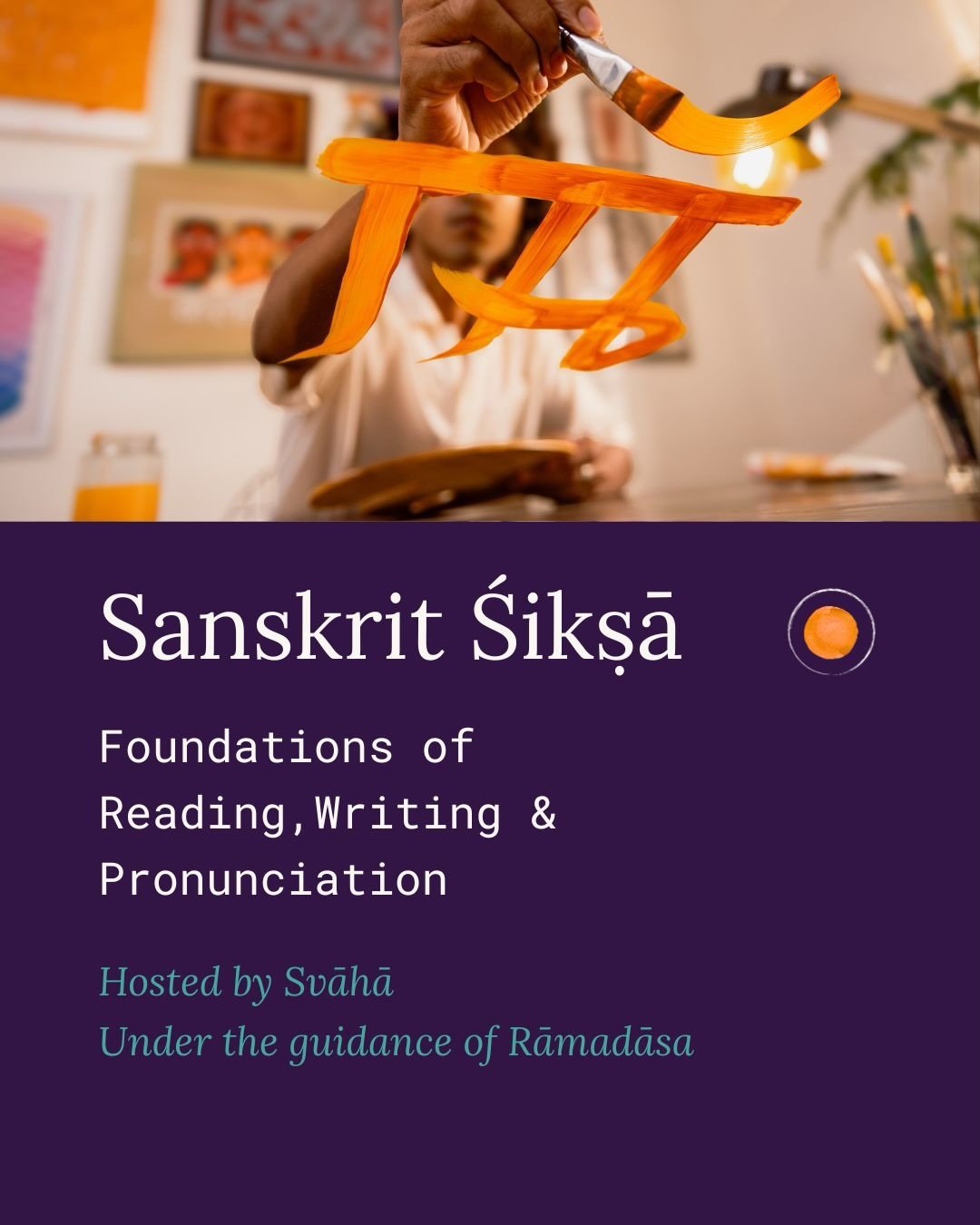 ⭐️ N E W  C O U R S E ! ⭐️

🕉️ Very happy to announce a new course from Svāhā starting from September. Sanskrit Siksa. 

All details can be found on the website including the free webinar where you can meet our teacher Rāmadāsa and have a full overv