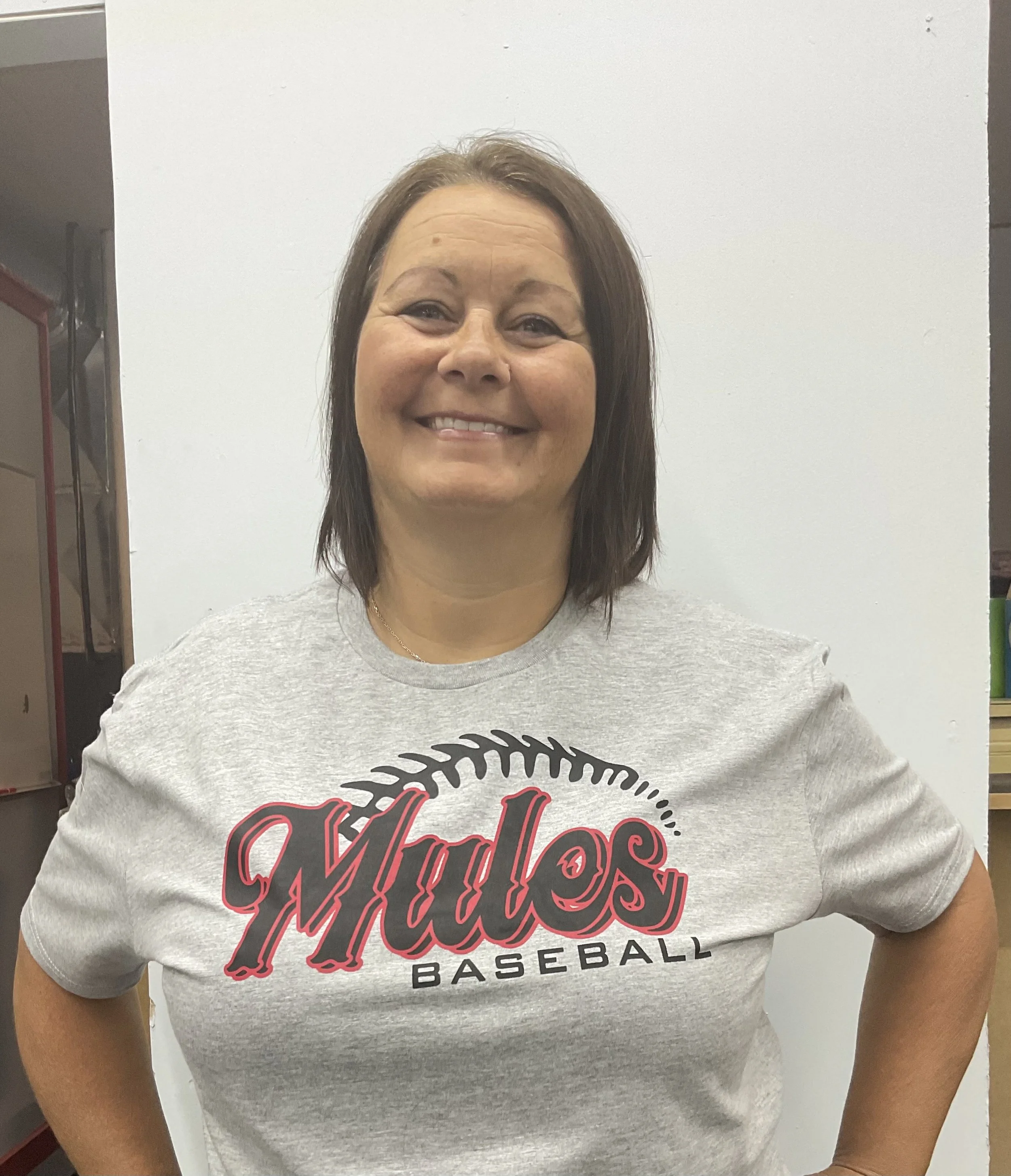 MULES BASEBALL TEE