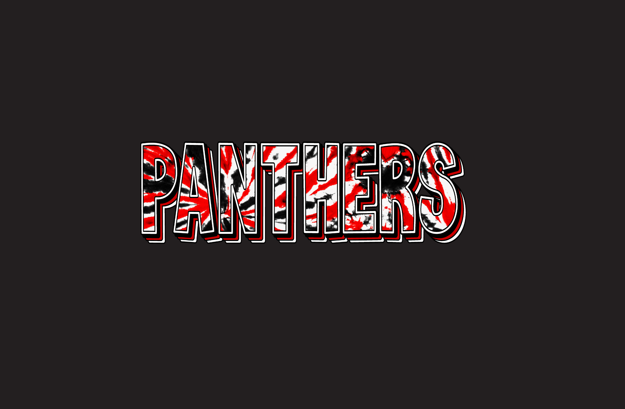 NEW HOPE PANTHERS BLACK TEE