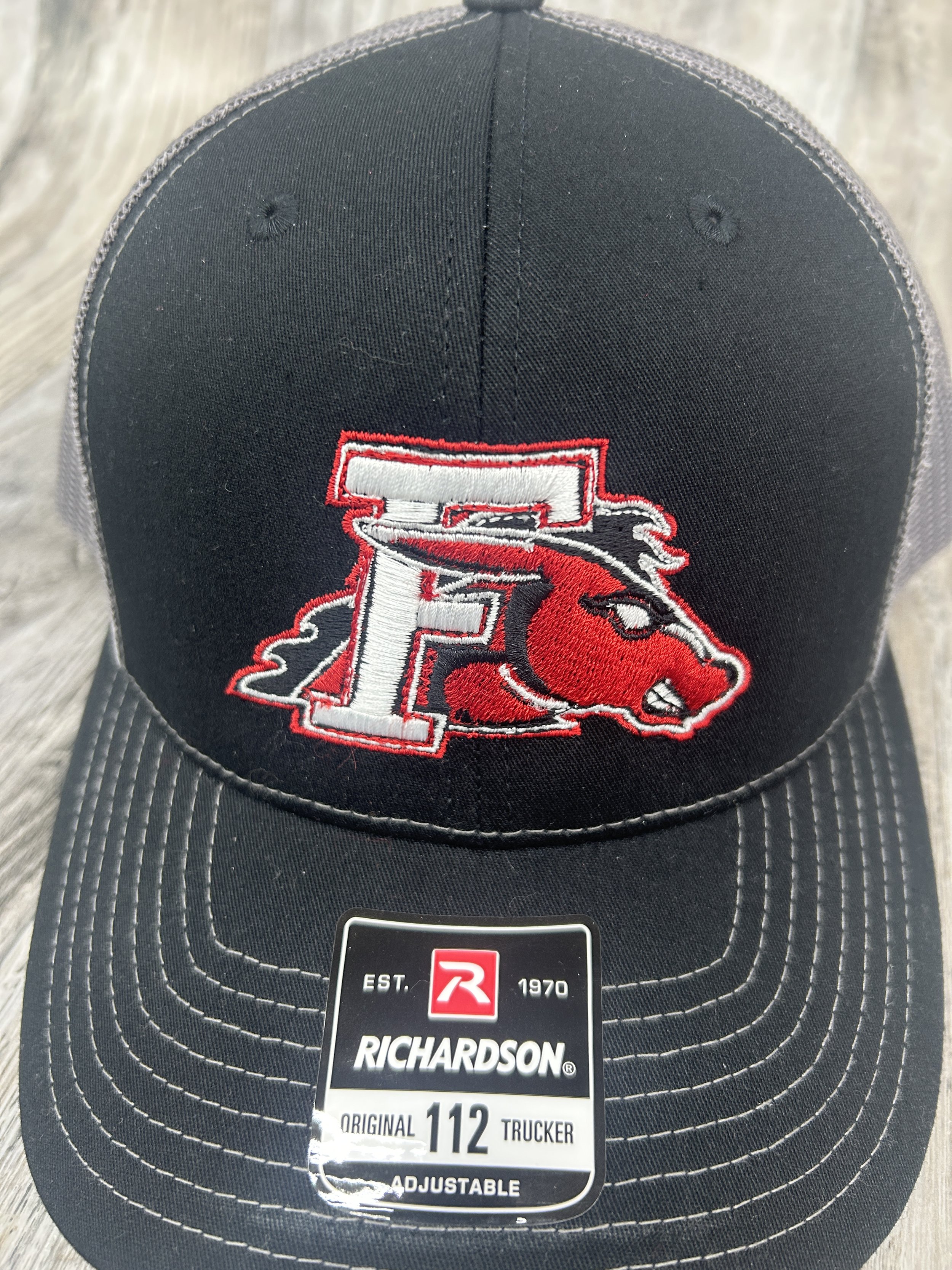 Richardson 112 Trucker Cap with Bold Embroidered Logo