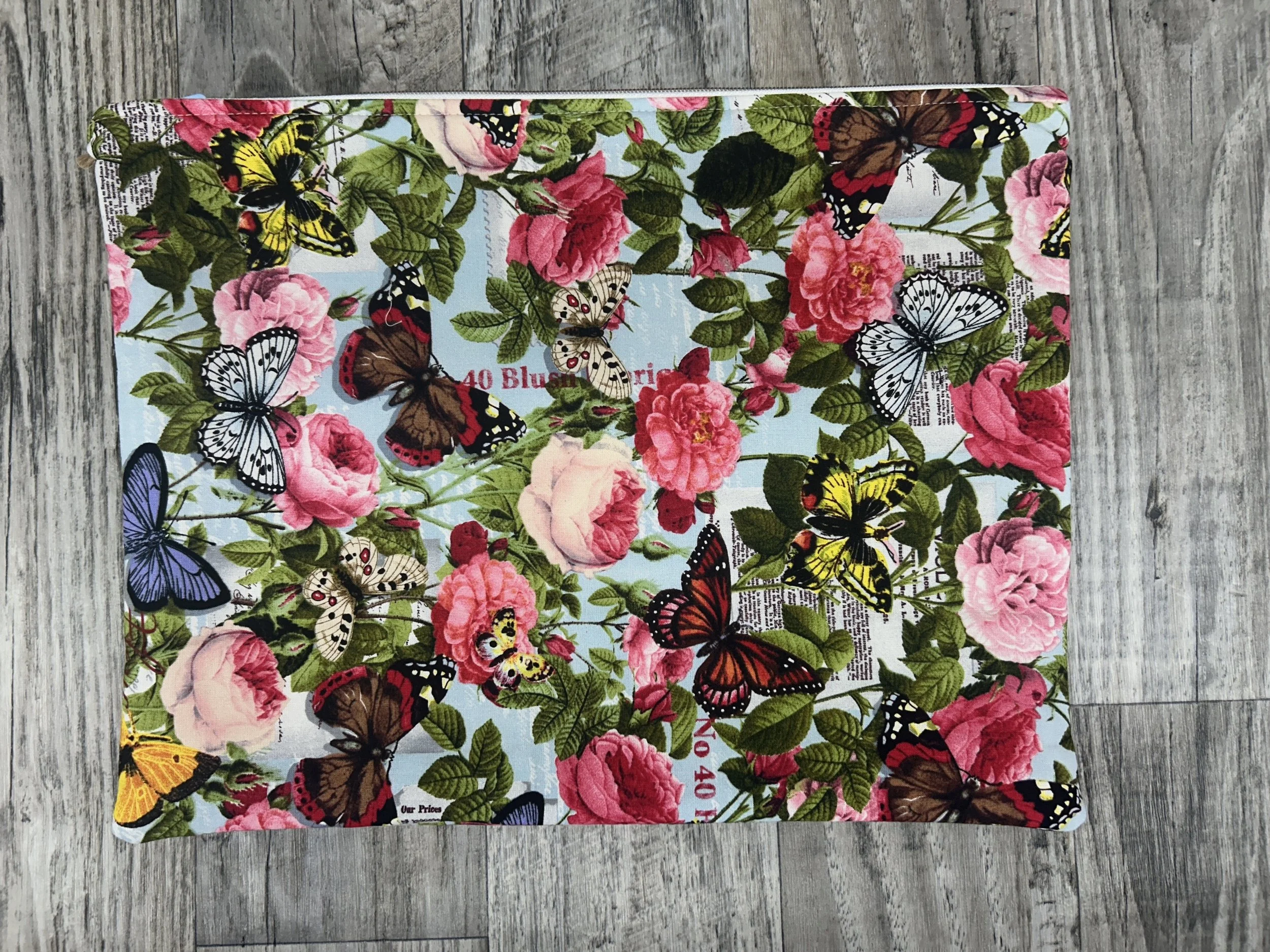 Floral Butterfly Laptop Sleeve