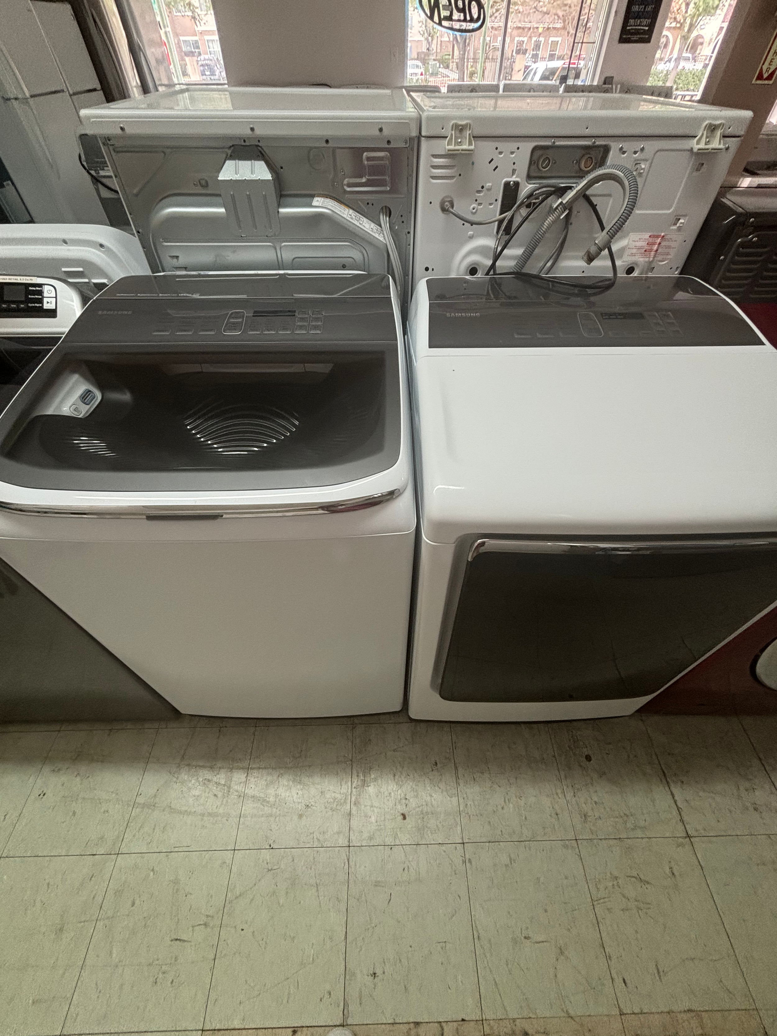 Samsung Washer and Gas Dryer