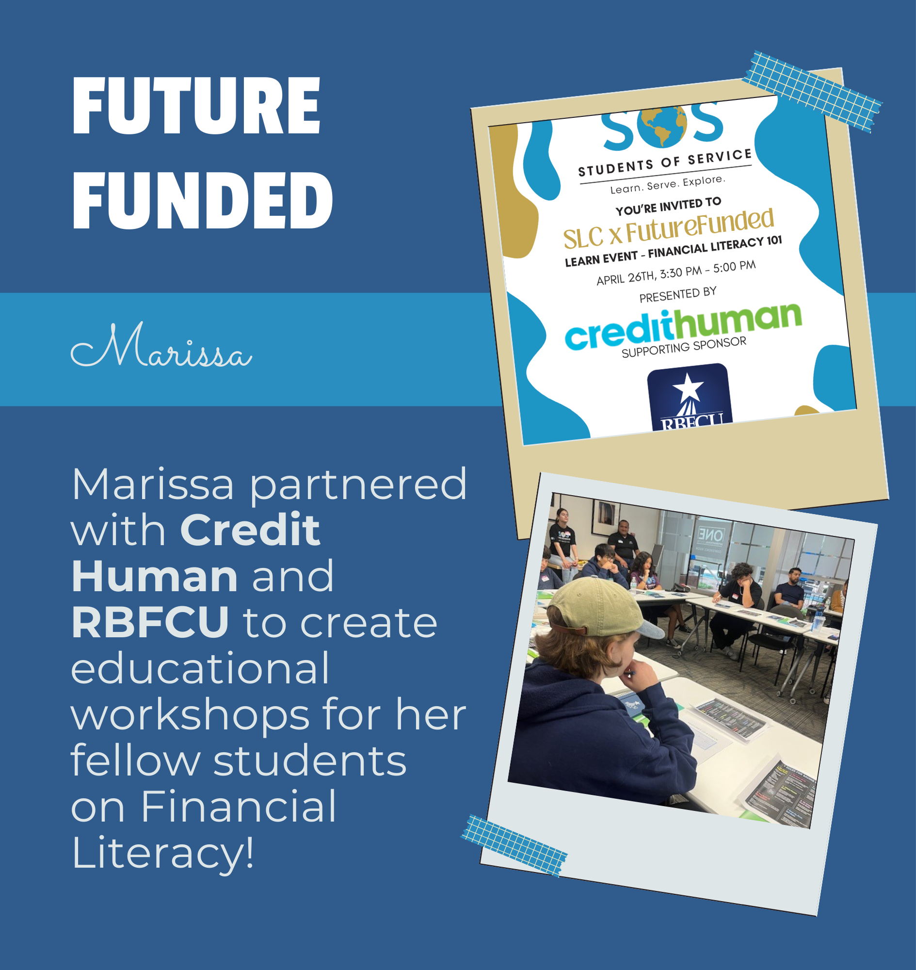 Future Funded financial literacy project