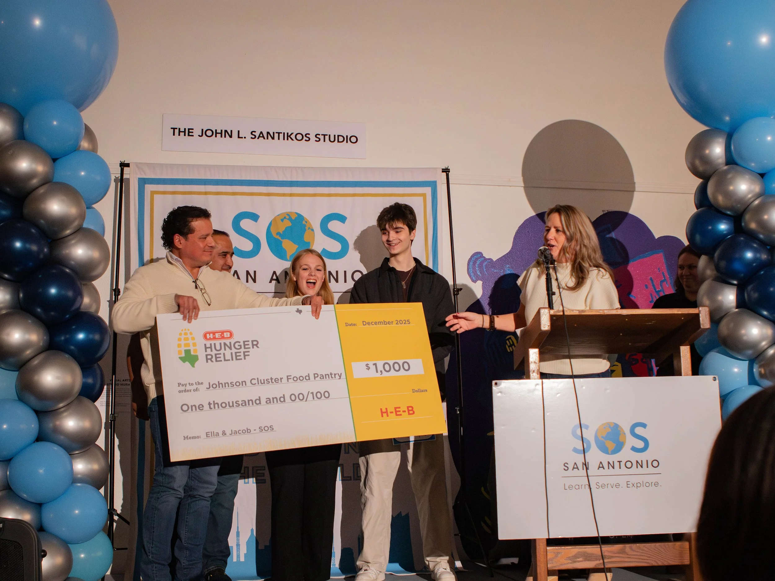 Students receive surprise donation from HEB