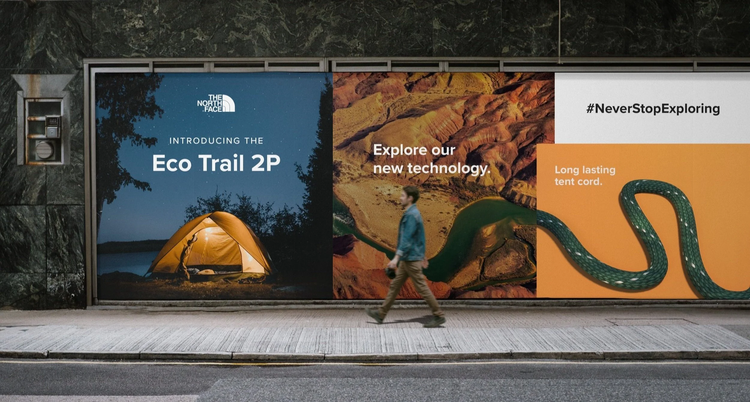 Spec Campaign for The North Face’s Eco Trail 2P Tent