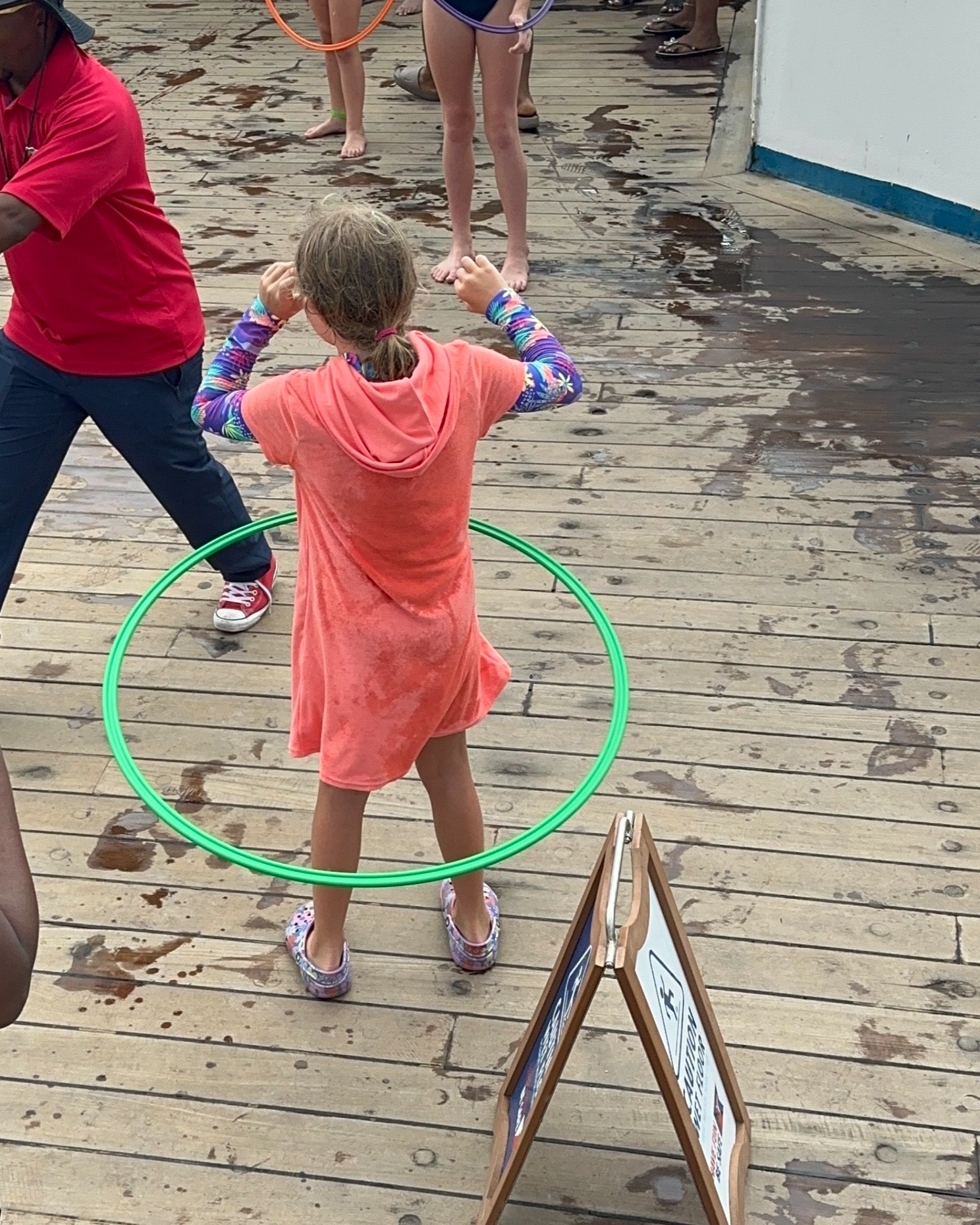 π Hula Hoops, Mini Golf & Bunny Bonding: Our Day at Sea