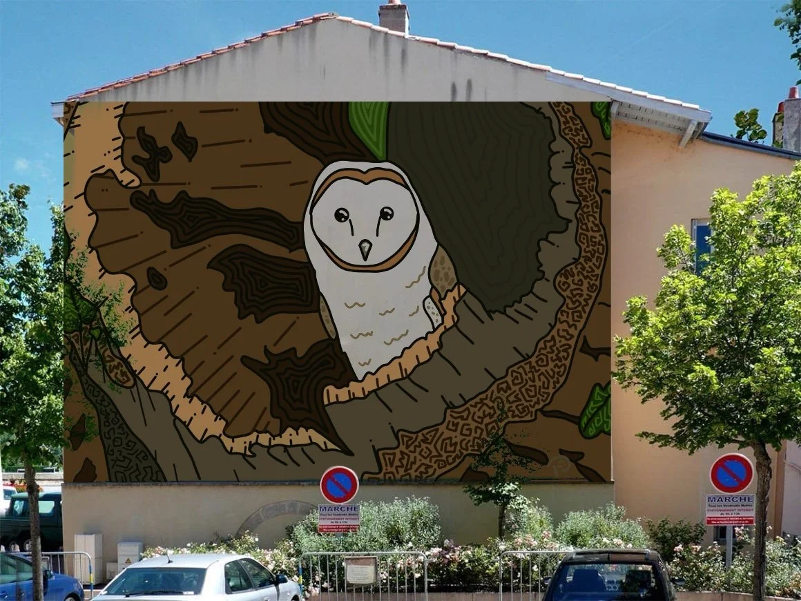 Owl Mural