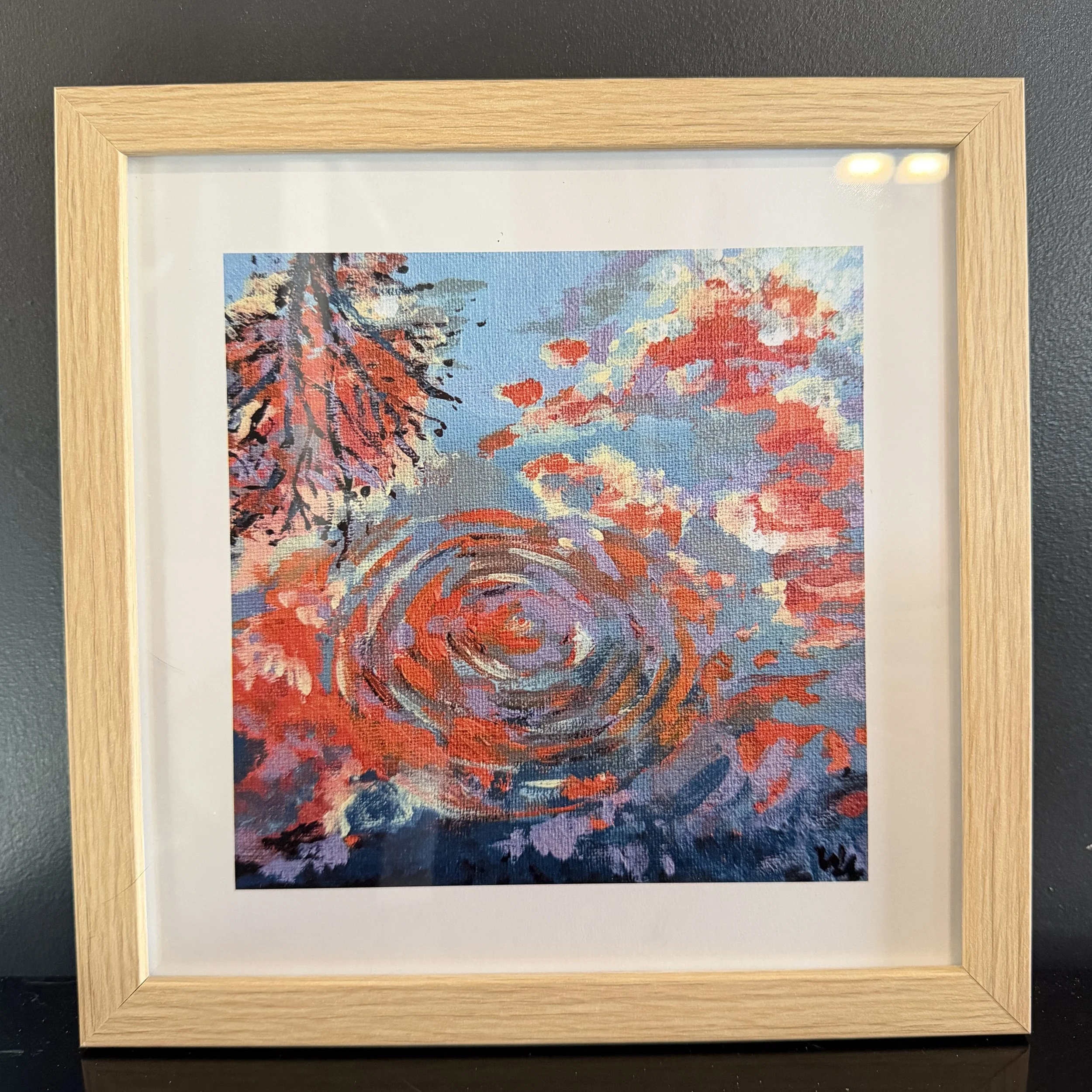 Afterglow - Noticed Moments | Framed 8x8 Print