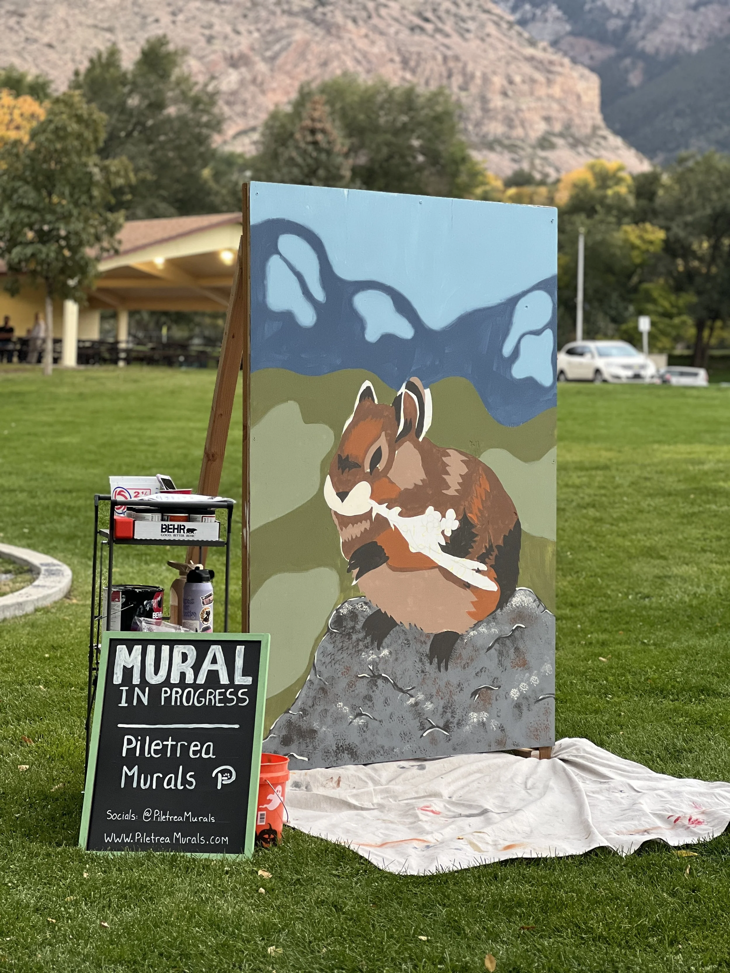 American Pika Mural