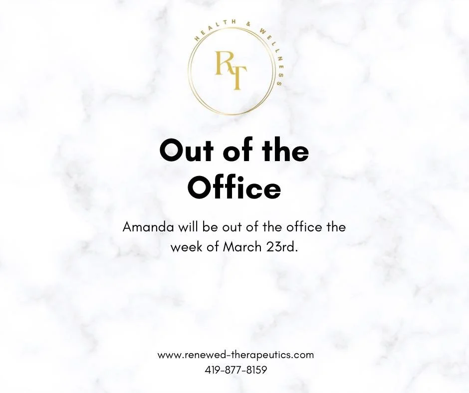 📢 Office Update: Amanda will be out of the office the week of March 23rd. Please allow a little extra time for responses to messages and calls during that week. Thank you for understanding!