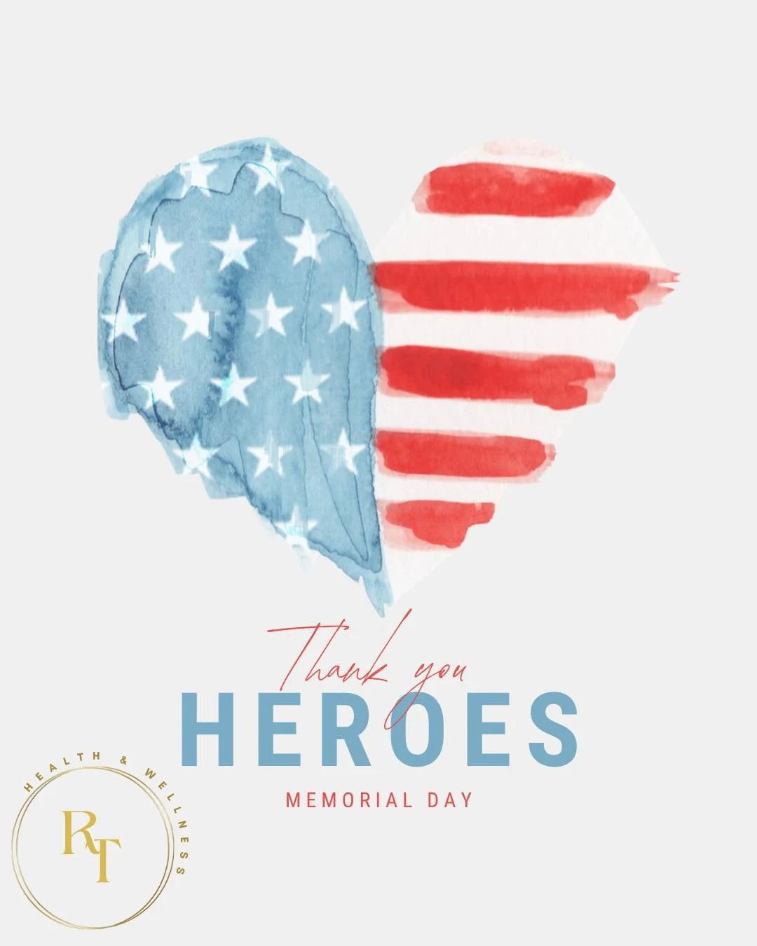 🇺🇸 Land of the FREE because of the BRAVE men and women who made the ultimate sacrifice for our freedom. 💙 

🇺🇸 Thank you to those who served and sacrificed for our country. 

🇺🇸 Happy Memorial Day from all of us at Renewed Therapeutics.