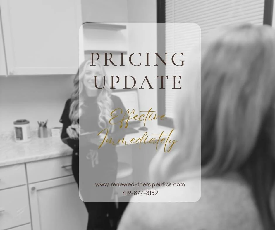 Exciting updates are coming to Renewed Therapeutics!✨

To better serve our patients, we are transitioning from a program-based pricing model to a service-based model. For many patients, this change will actually reduce overall costs while allowing gr
