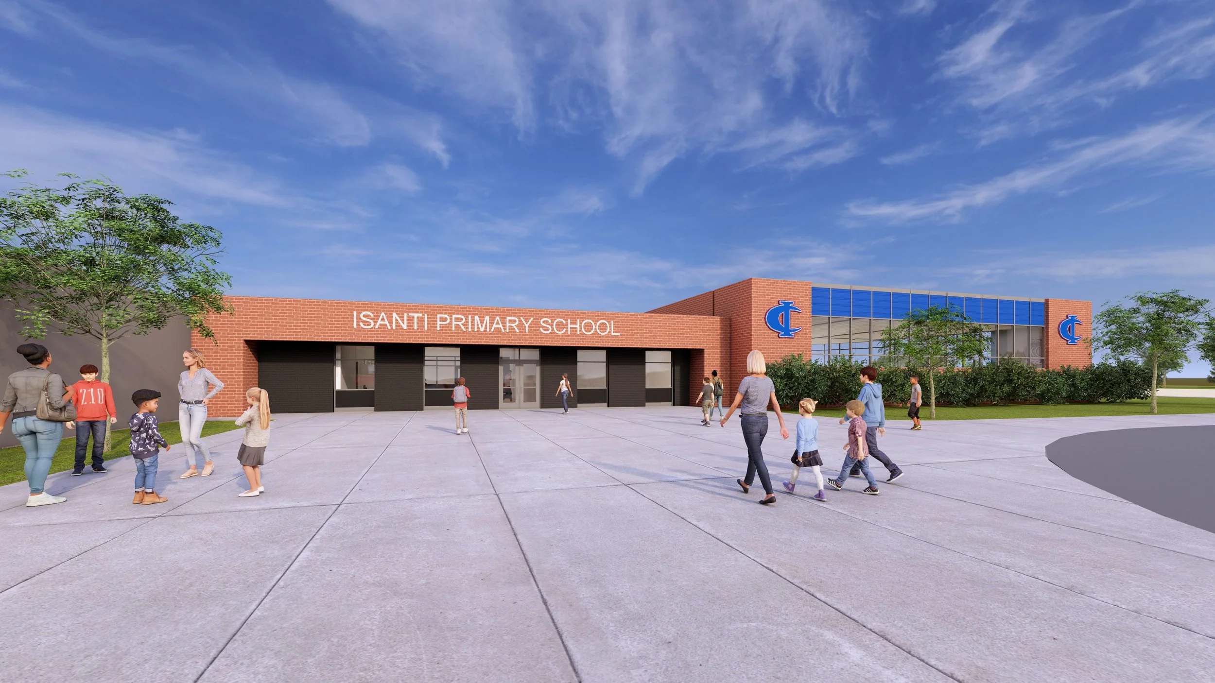 Isanti Primary School Entrance Concept