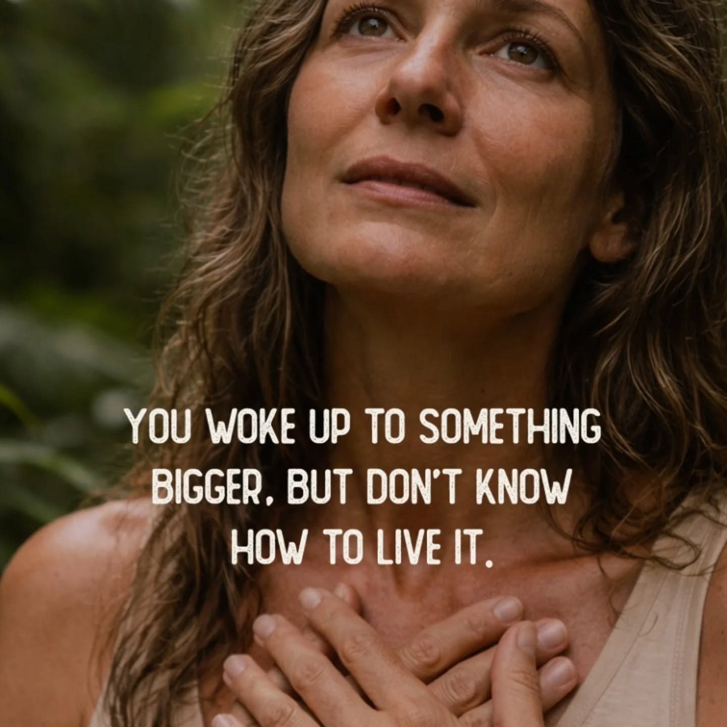 👁️ Awakening opens awareness, but it doesn&rsquo;t automatically show the way forward. 

Many people wake up to a new way of seeing life and feel suspended, without ground. They know the old no longer works, but the new has not yet taken shape. This