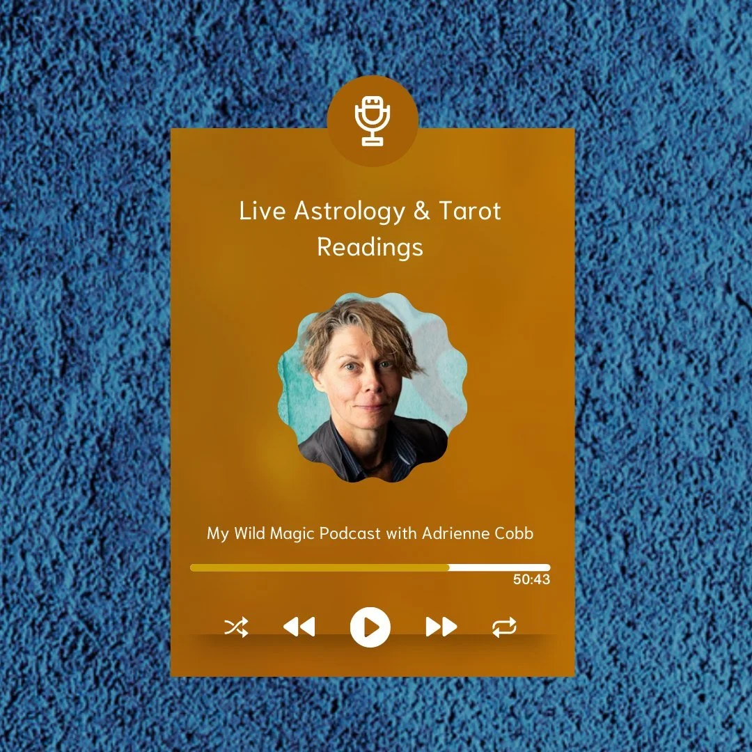This week on the My Wild Magic Podcast: Live Astrology and Tarot Readings! 
🌀Keep an eye out for my Story for the Live link at 2PM PT/5 PM ET

Join me for another spellbinding episode of My Wild Magic with Adrienne

👉Listen Live Here: http://ed.gr/