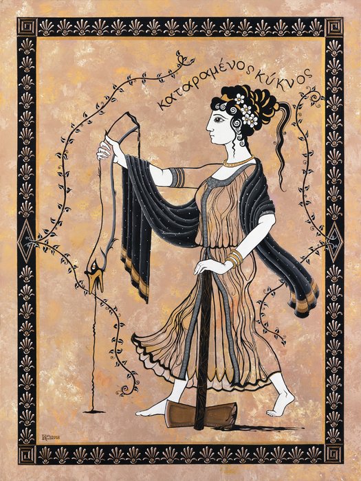  Kree Arvanitas 
 Damn Swan   
acrylic 
40 x 30 in. 
$800