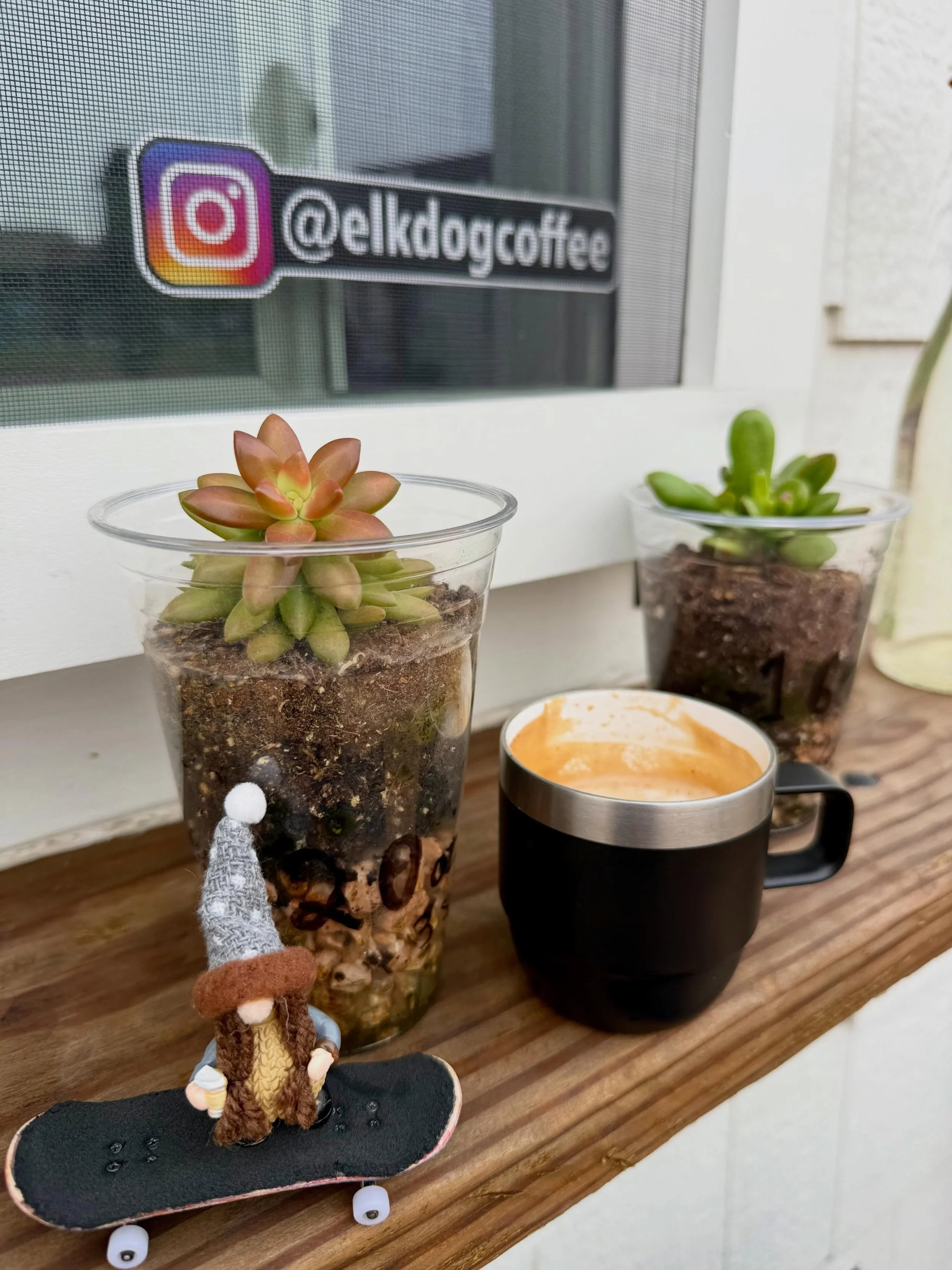 Keeping it cool at Elk Dog #austincoffeeshops