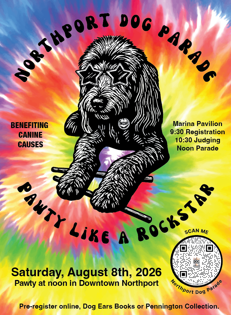 2026 Northport Dog Parade Poster