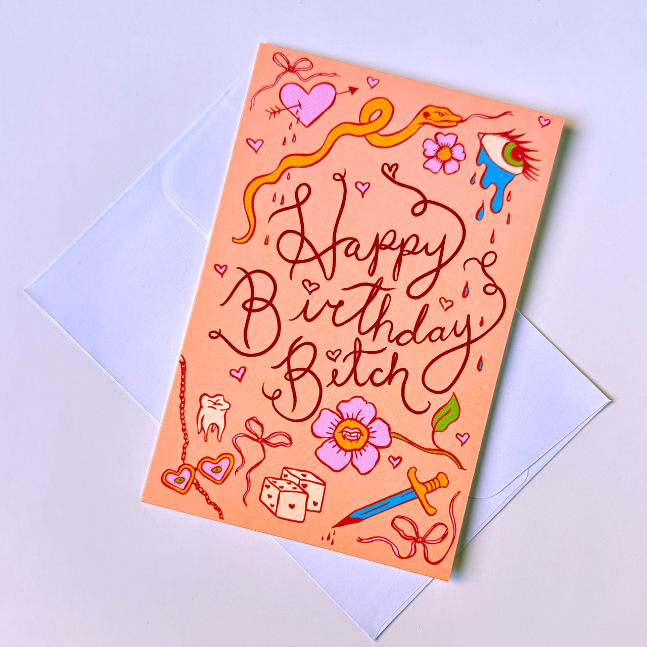 Happy Birthday Bitch Card