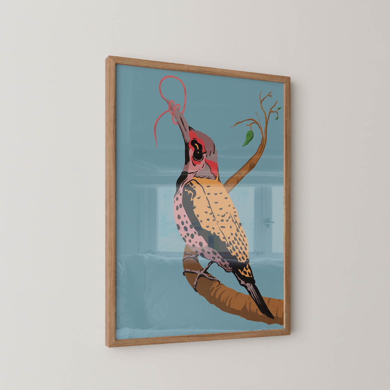 Flickering Tongue 5x7" Print