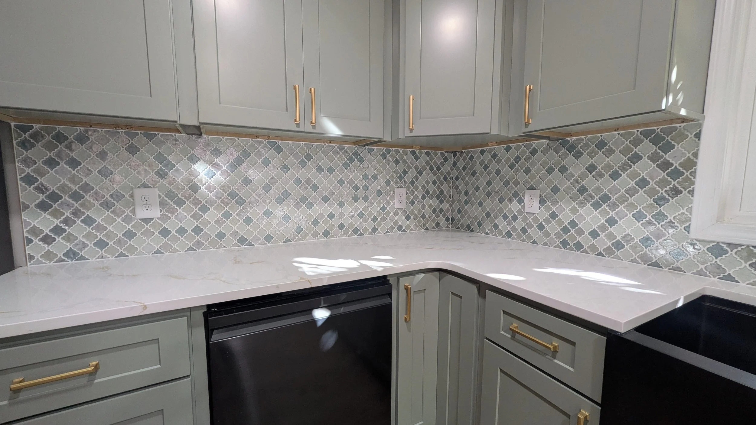 tile backsplash