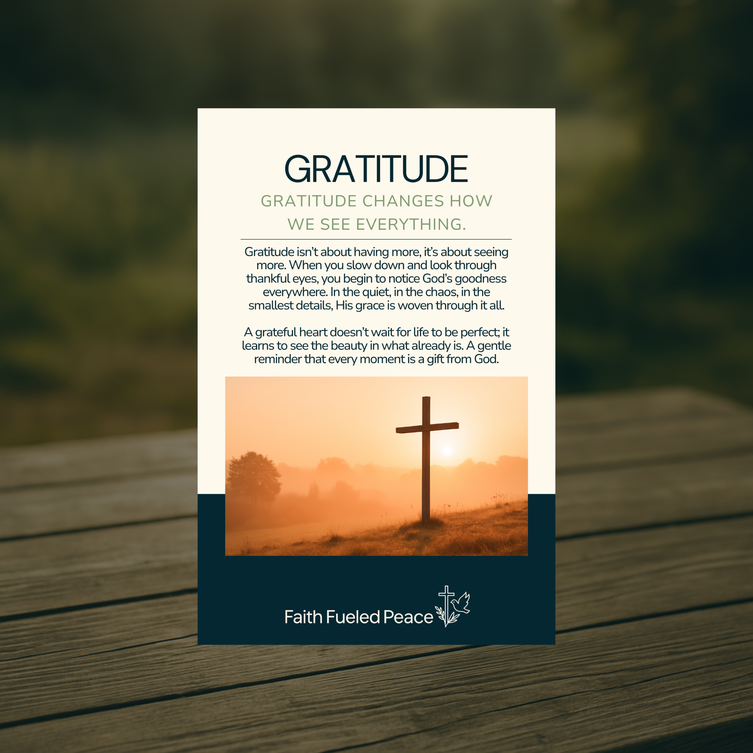 The Gratitude Journal