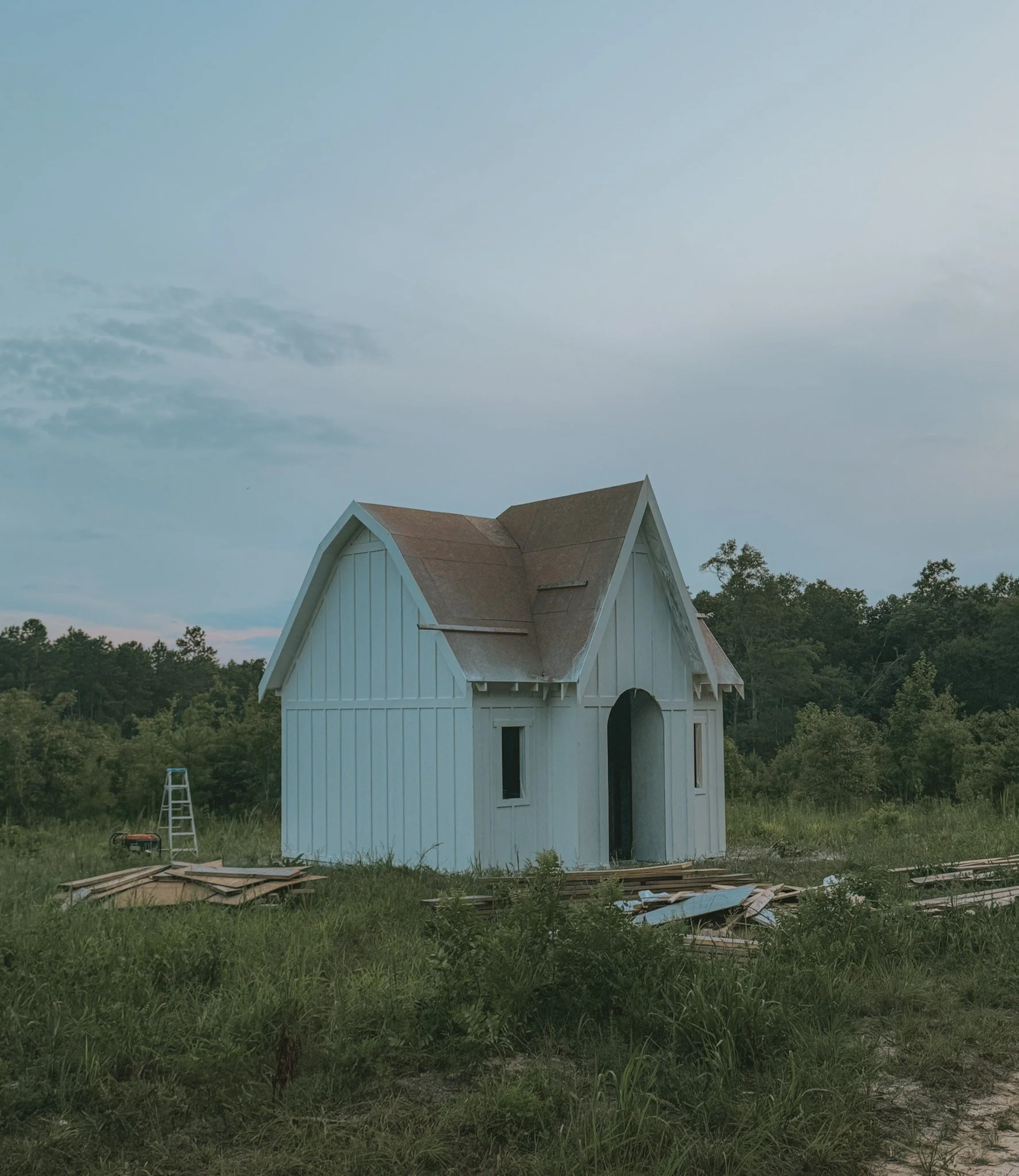Our First Farm Structure: A Goat Barn with Heart, Heritage, and a bit of Flair
