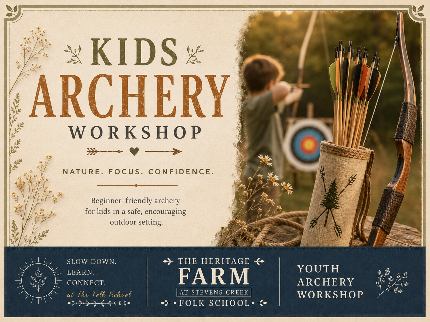Archery October 17th 10:30AM-12:30PM