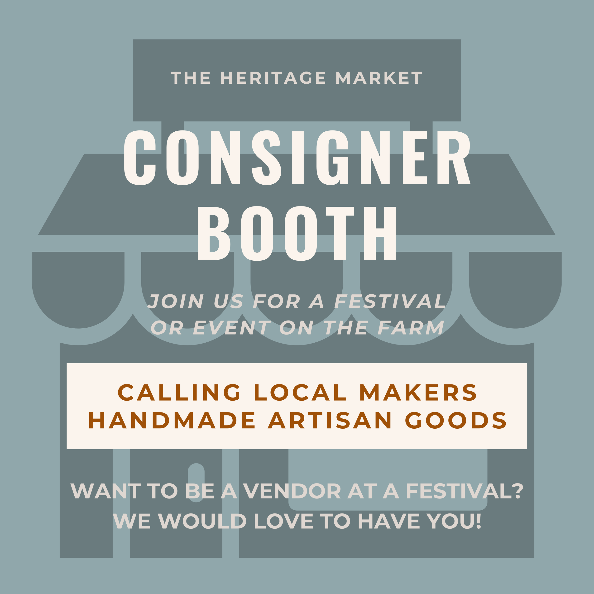 Consigner Market Event Vendor