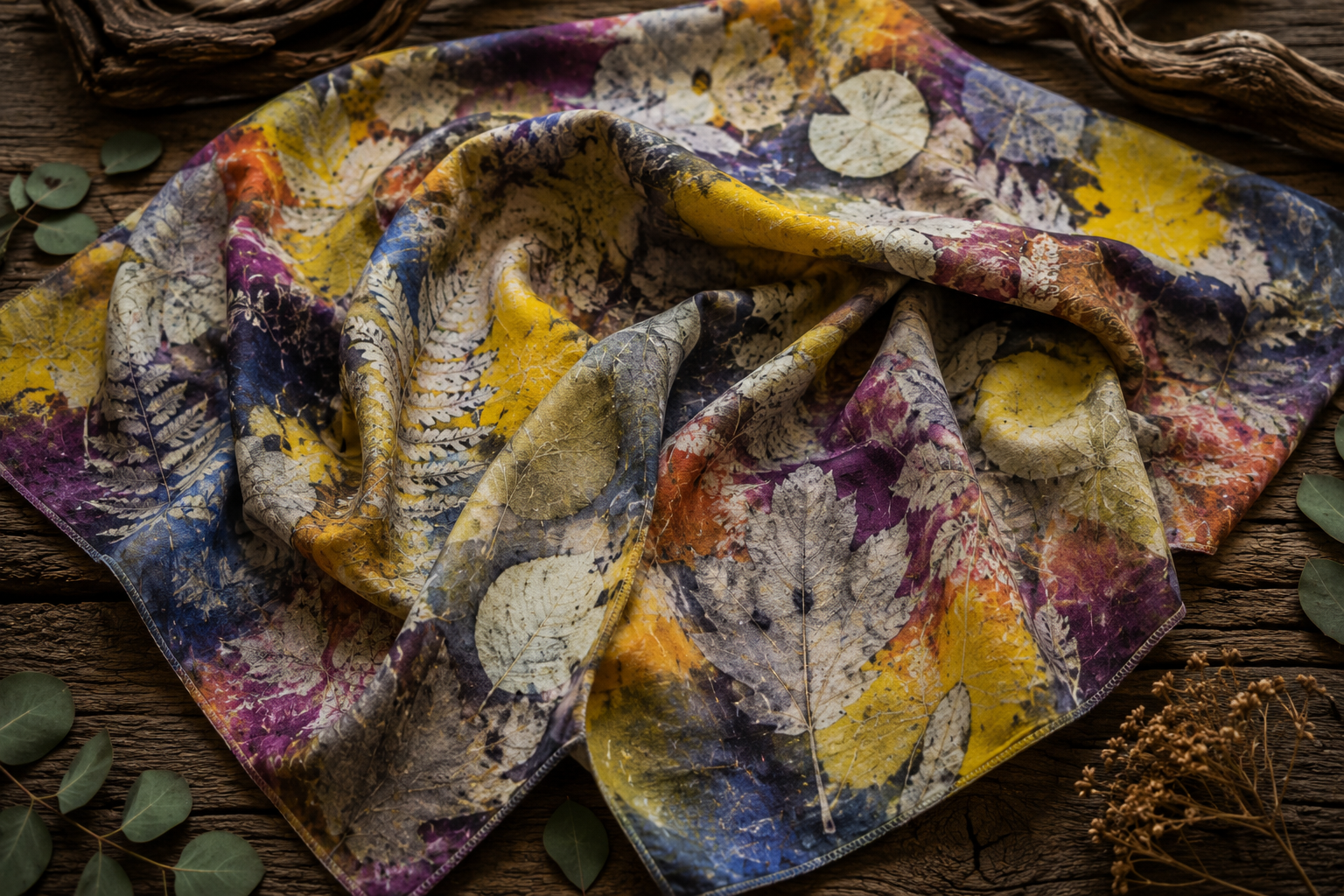 KALEIDOSCOPE ECO PRINTING