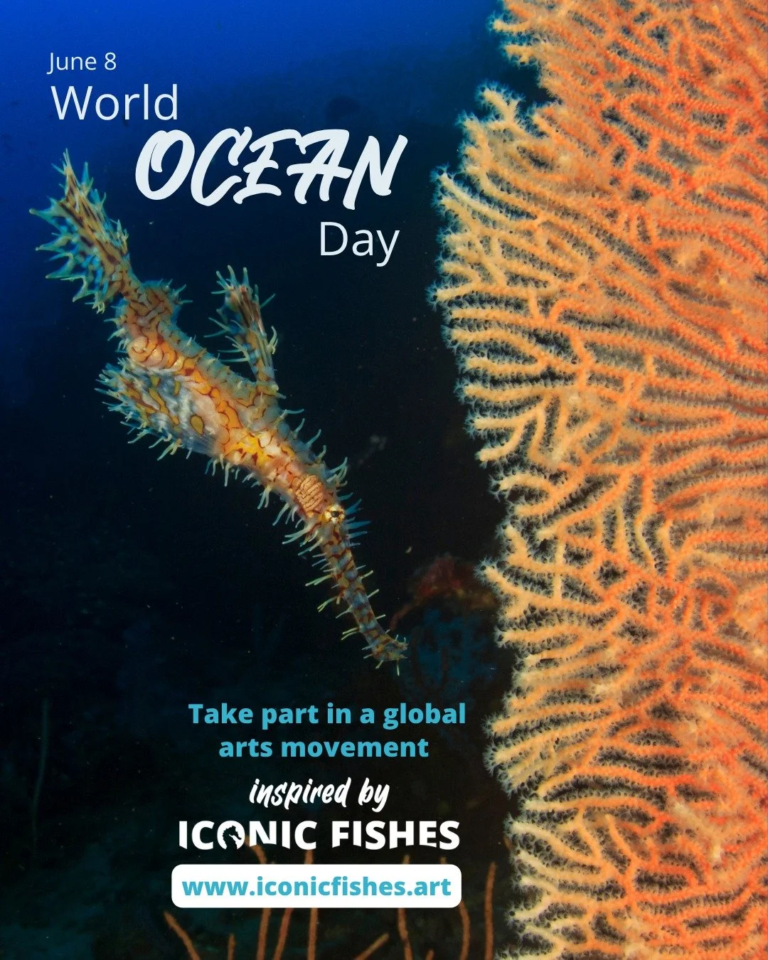 This year&rsquo;s World Ocean Day theme invites us to reimagine our relationship with the ocean. For us, that means using art to help more people see, love, and protect these #Iconicfishes and the places they call home. 

Whether you paint 🎨, dance 