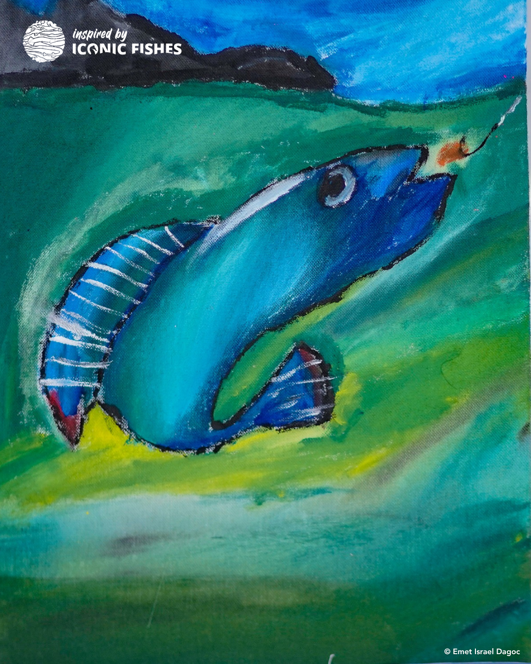 Artwork inspired by #IconicFishes, Philippines