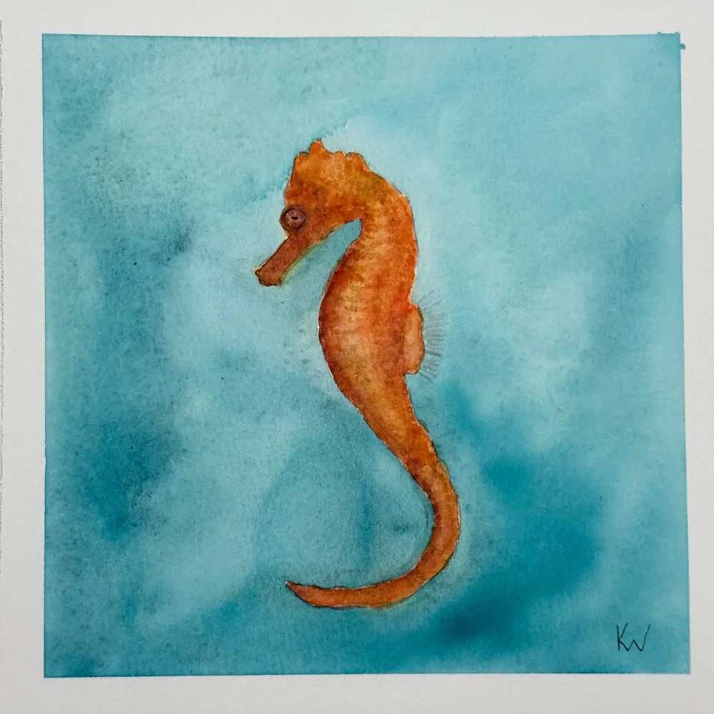Common Seahorse by Kelley Whitley.