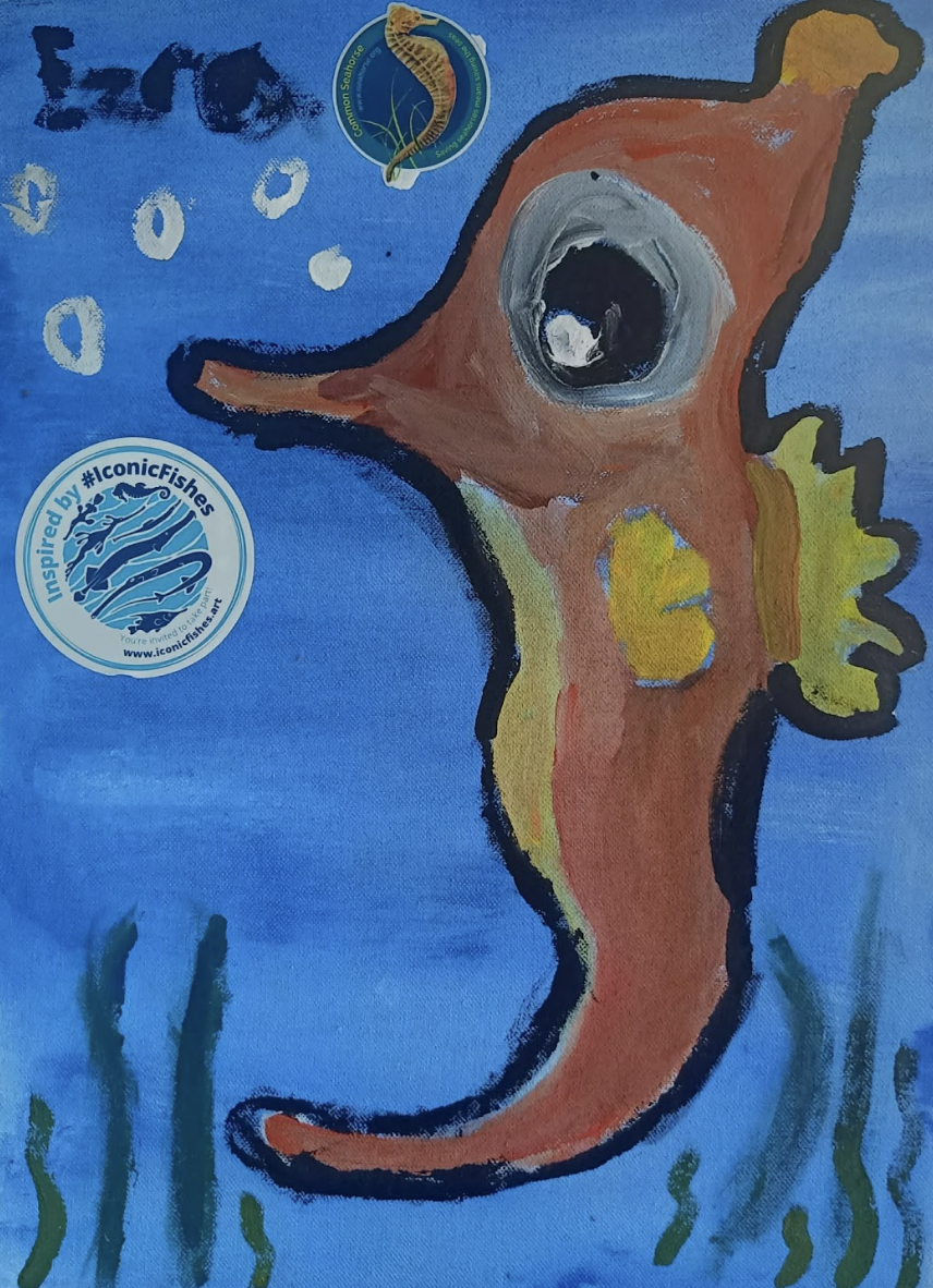 Iconic fish by Orfa G. Taug, Philippines.
