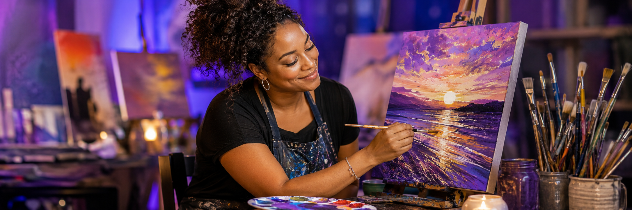 Paint, Relax, and Let the Stress Fade Away