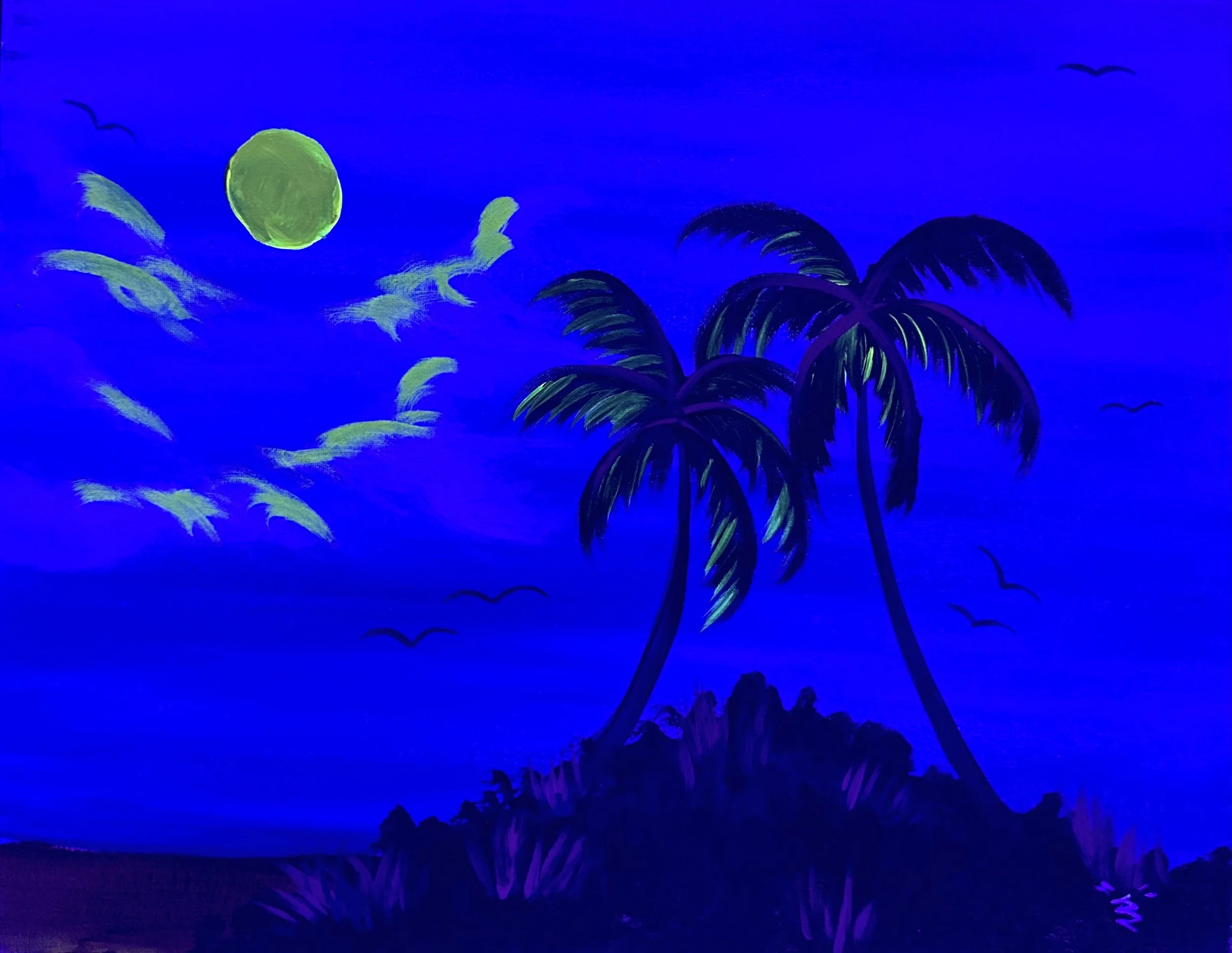 NIGHTLY PALM LIGHT