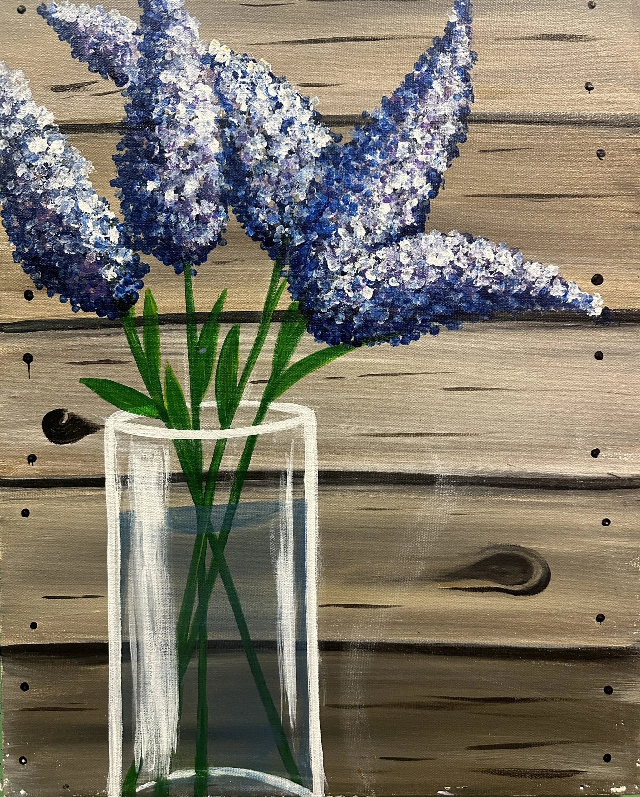 FLOWERS IN GLASS