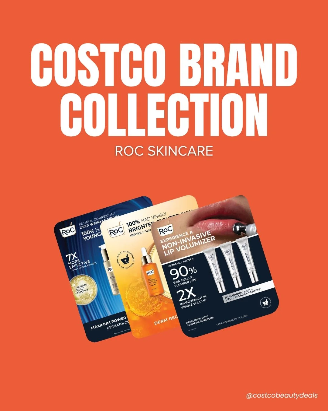 ✨ Would you snag these goodies from the RoC Skincare collection? 👀💆&zwj;♀️

#CostcoBeauty #BeautyDeals #SkincareSteals #GlowGoals #RoCSkincare