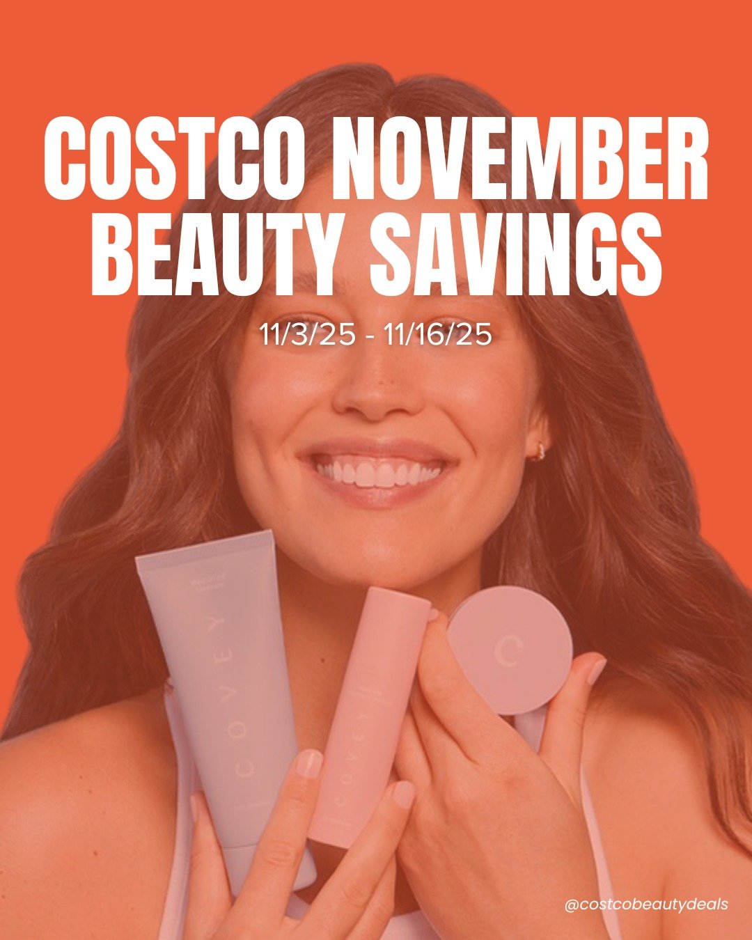 ✨ November Beauty Steals Alert! ✨
Costco&rsquo;s beauty savings are here from 11/3/25 to 11/16/25 and trust us, you don&rsquo;t want to miss these deals! 🛍️💄

Swipe through 👉 to see some of the November saving products!

Which product are you grab