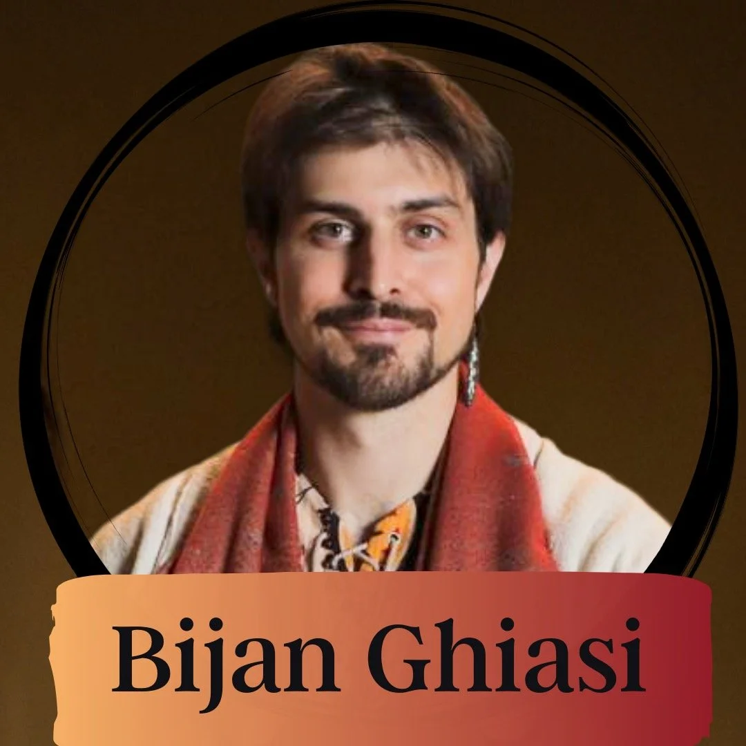 ✨ Meet Bijan &mdash; Attar of the Flock 🕊️
A multidisciplinary artist and musician, Bijan weaves soulful sound rooted in global folk traditions and contemporary expression. Drawing from classical guitar and Middle Eastern folk music, his work bridge