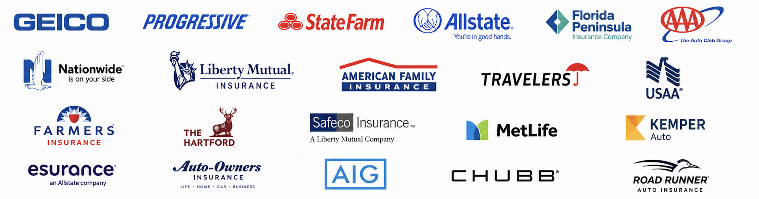 Auto insurance companies accepted by Dinamic Body Shop & Collision in Opa-Locka, Florida.