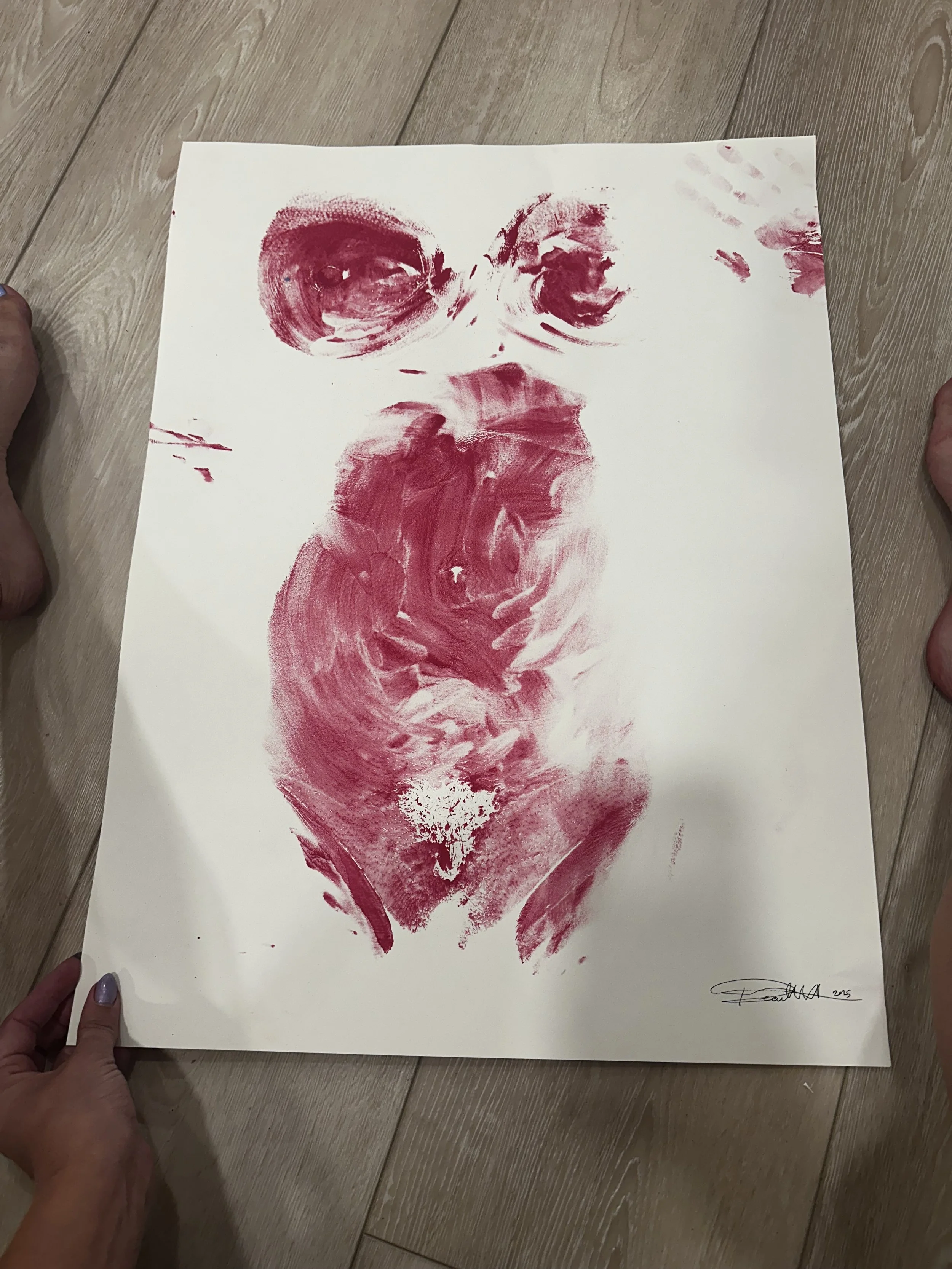 Chin to bush to thigh - £500