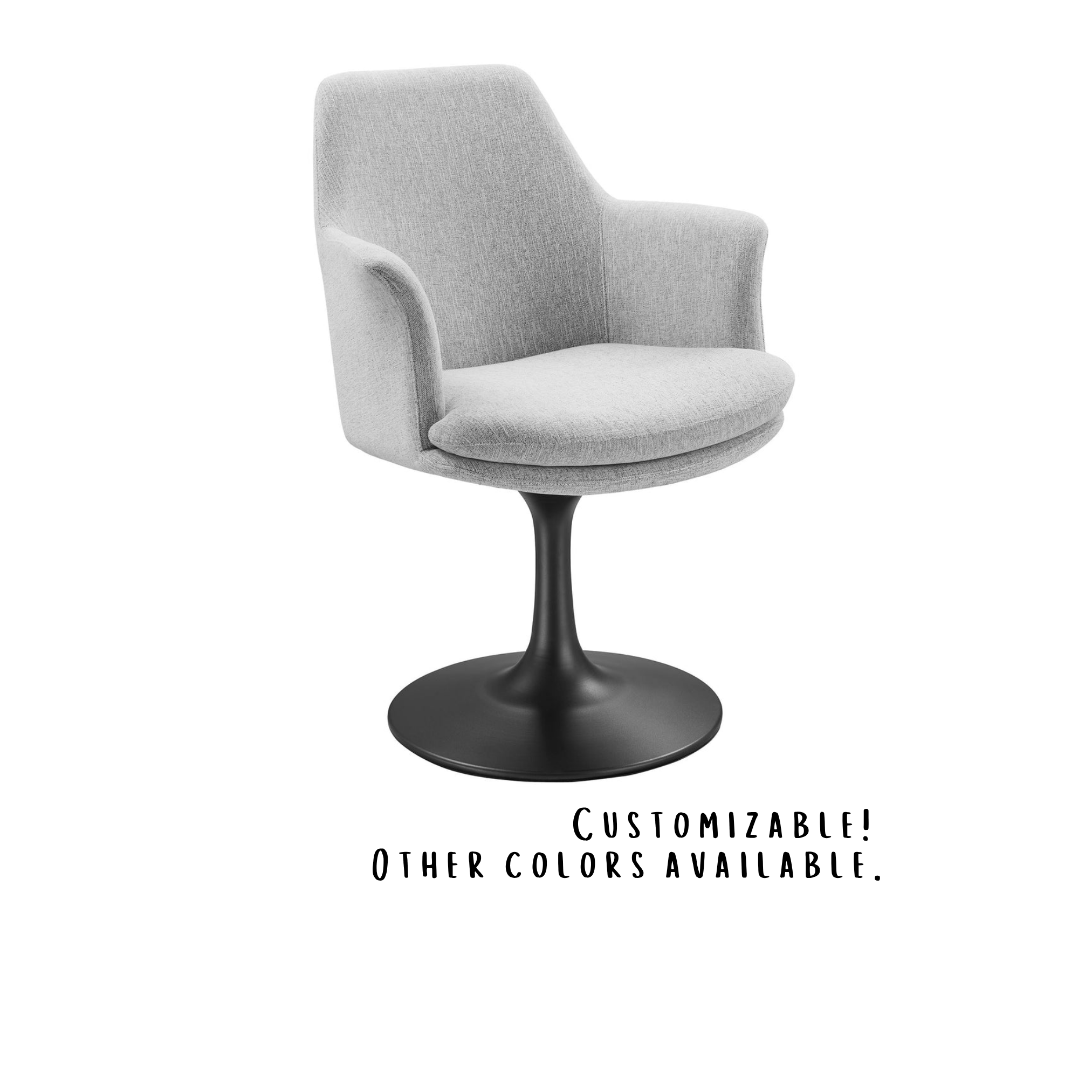 LIPPA SWIVEL DINING CHAIR