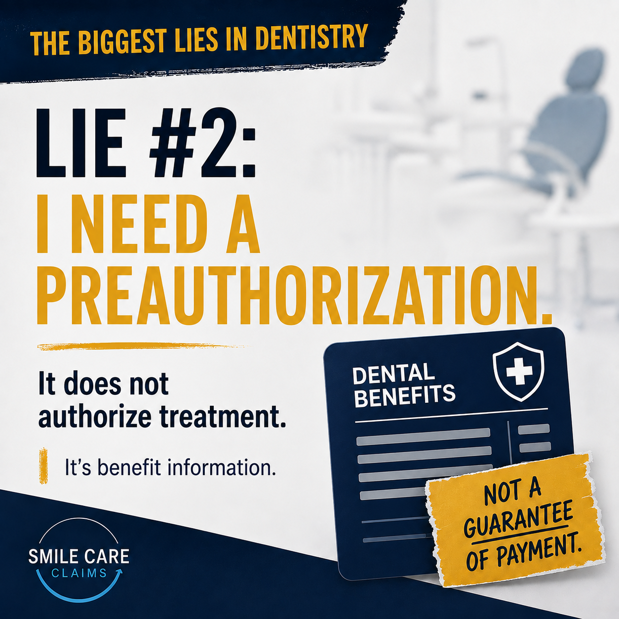 Lie #2: I Need a Preauthorization