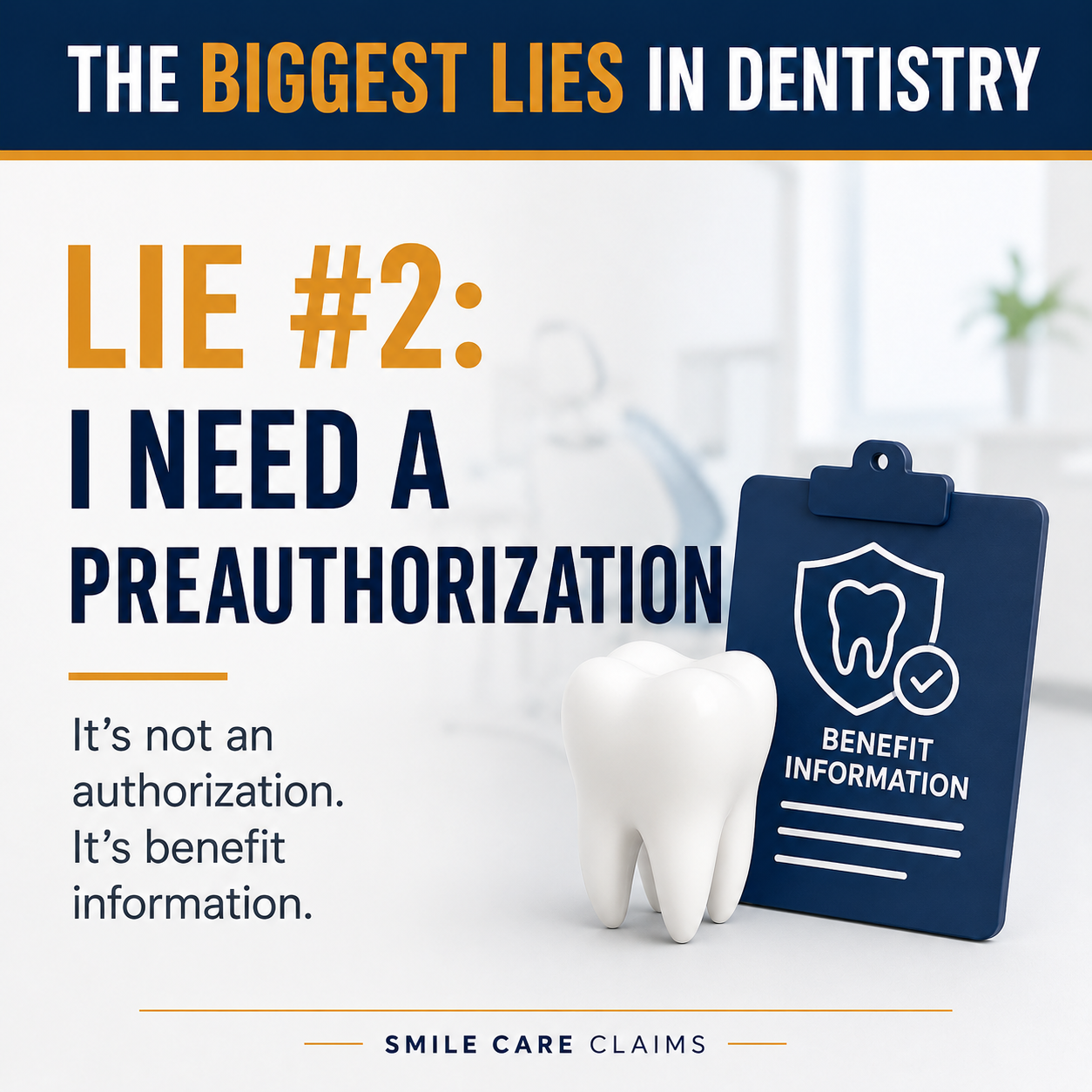 Lie #2: I Need a Preauthorization