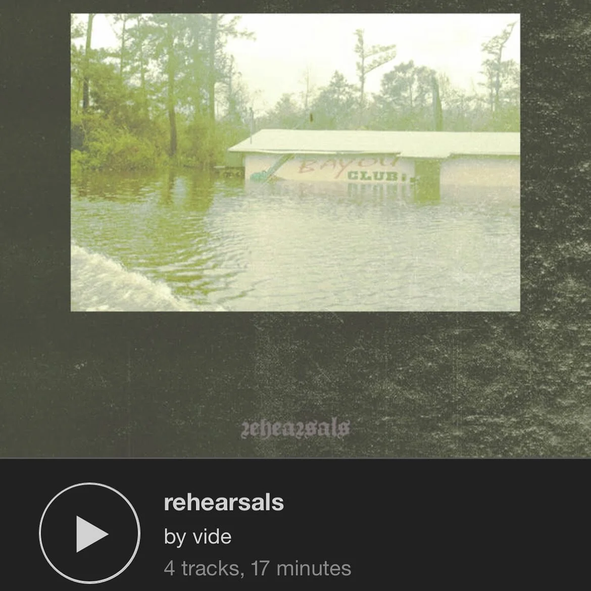 Rehearsals out now on bandcamp. Physical release in the works. Spread the word. We appreciate the support.